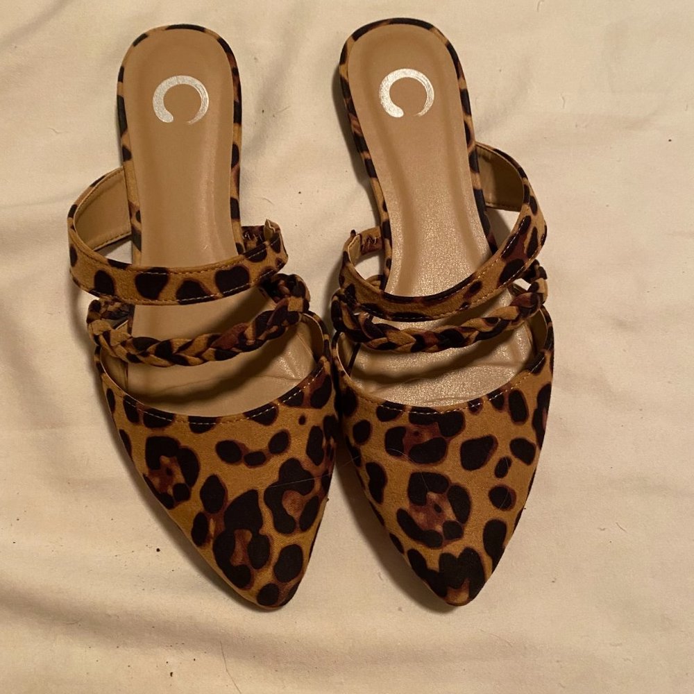 Leopard Print Slides - image 1